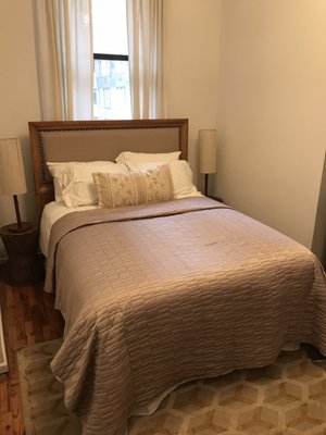 1bedroom cleaned after renovations