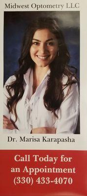 Dr. Karapasha is here 4 days a weeks. Night and weekend appointments available.