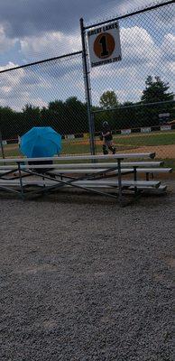 Seating options for the park are bleacher style. But feel free to bring your statium chairs or camping chairs.