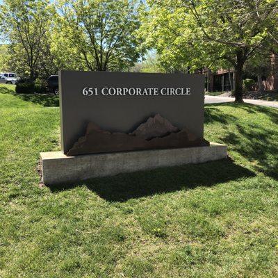 monument signs near Denver