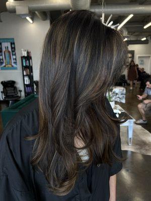 Dimensional balayage