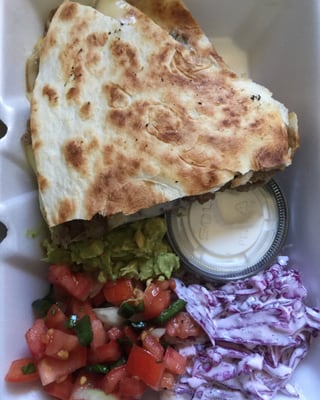 cheese-steak quesadilla!