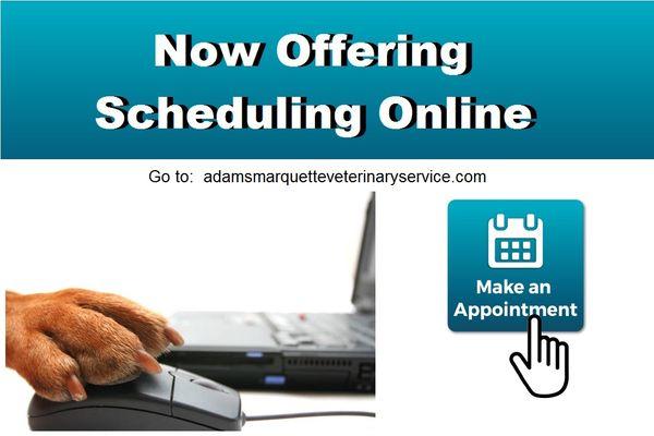 Schedule online!