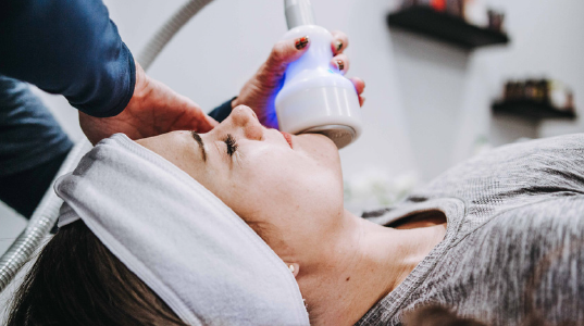 Erase fine lines and wrinkles with a Cryoskin facial