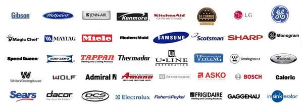 Brands We Service