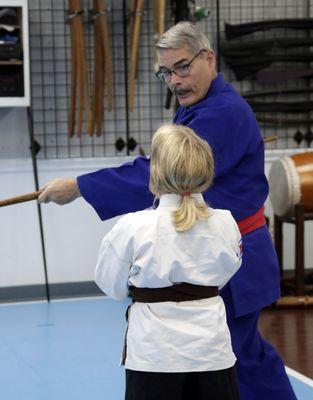 Mr. O has been teaching classes for over 4 decades at karate International.