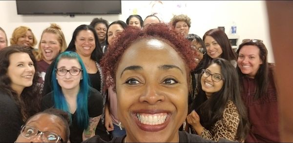 Class Selfie!! Great Class !! Waxology Continuing Education Class