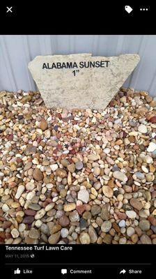 Alabama Sunset rock