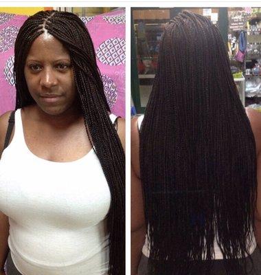 Small box braids