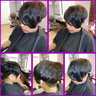 Full weave & cut