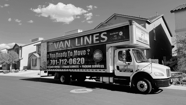 PT Van Lines trucks. We are the moving carrier. No brokers. No middlemen.