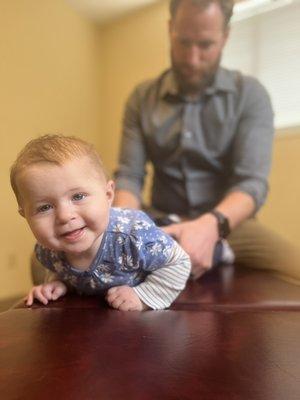 Young or old, everyone loves a chiropractic adjustment