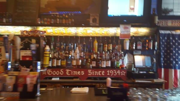 Some of their alcohol selection.