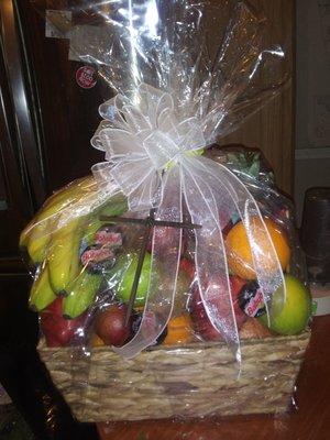 Fruit & Cheese basket