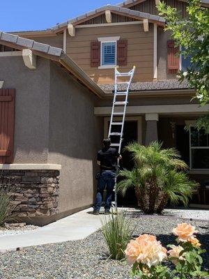 Roof Inspections. Always walking on a roof if we can.