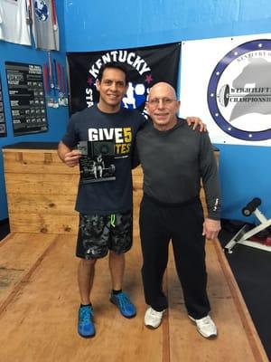 Coach PC getting his CrossFit Weightlifting certification in Louisville, KY by Olympian and living legend Coach Fred Lowe. (Nov 2015)