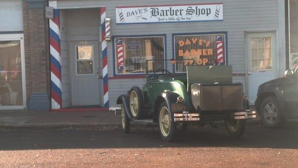 Dave's Barber Shop  Salem,SD (605) 425-2150 Open 6 Day a Week. . .