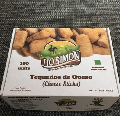 Tequeños de Queso / deditos de Queso.  ya precocidad y list para el horno