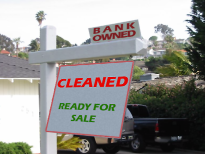 Foreclosure cleanouts so Realtors can get that property sold again!