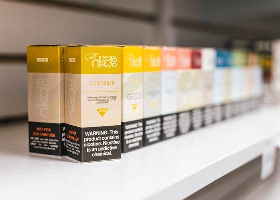 At Dymok Smoke Shop we have lots of E-Juice