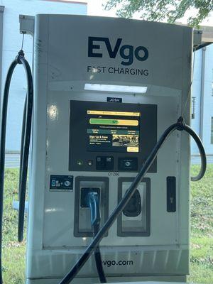 EVgo Car Charging Station