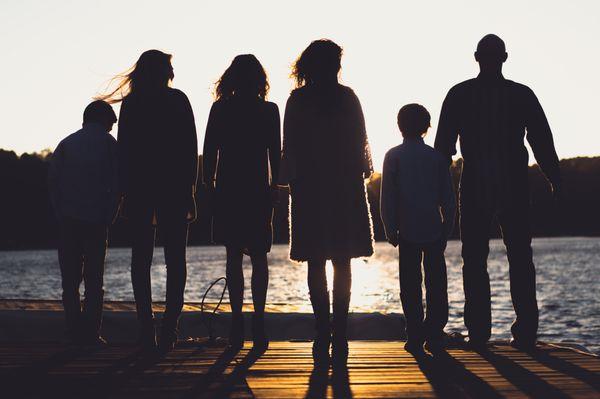 Family portrait - Lake Lanier, Cumming, GA