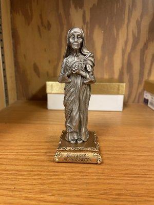 4" St Teresa Calcutta solid Pewter figurine from WJ Hirten