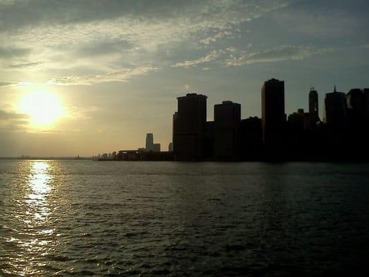 View of NYC from pier5