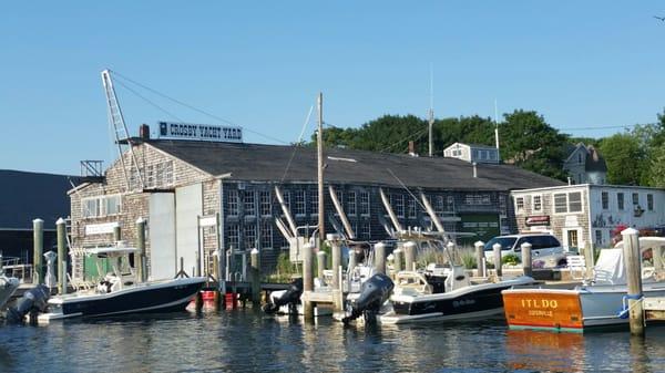 The historic boat yard at Crosby Town