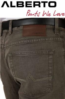 Large Selection of Alberto Pants and Jeans, Stone Modern Fit, Ceramica