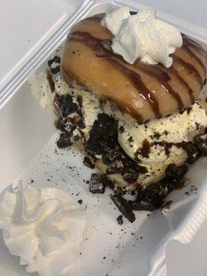 Cookies n Cream Ice Cream Donut