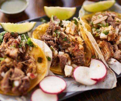 Carnitas Tacos - See Menu