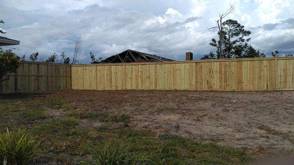 New style fence!