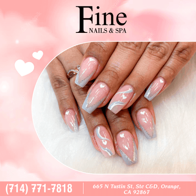 Celebrate Valentine's Day with something special - nail art from ours!
Our unique designs are sure to make you feel love's truck.