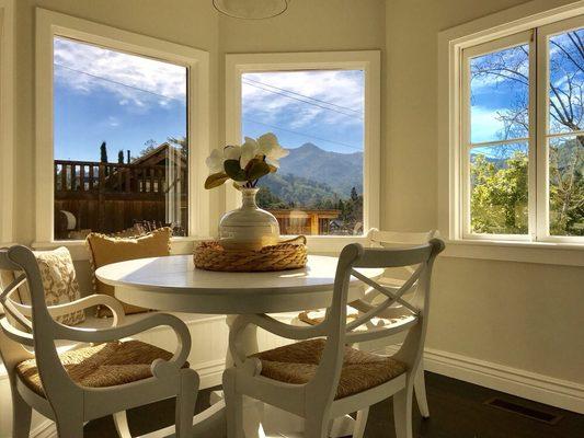 View from the kitchen of a recent listing, 269 Crescent Rd. San Anselmo ca.