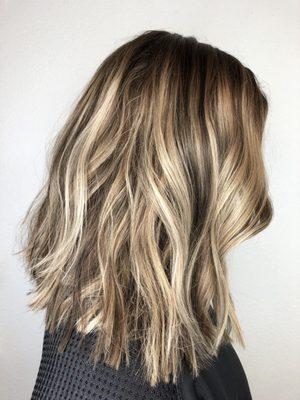 Hair by Diane specializing in dimensional highlights, balayage, gray coverage and haircuts call or text 559-281-4161 for info