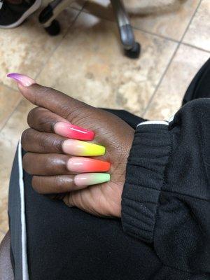 Love my nails every time I go in customer service is really great nails on point
 Everytime ask for Katie or Sue