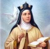 St. Teresa of Avila, patron saint of our church. www.saintteresa.org