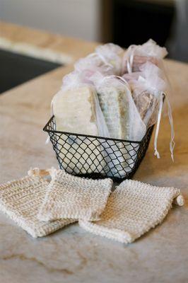 Sage & Elm Apothecary homemade soaps & bags