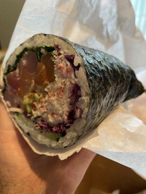 3. Mt. Fuji Sushi Burrito