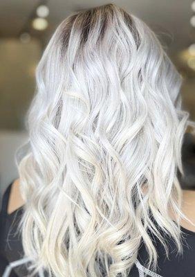 Icy blonde