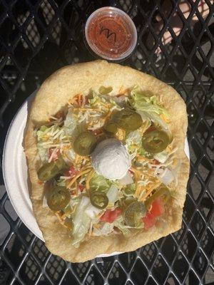 Native Frybread taco