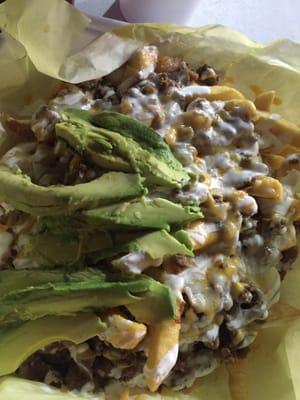 Carne asada fries