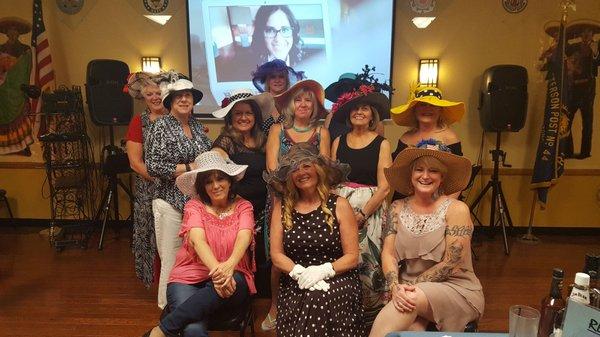 Ladies Hat Contest on KY Derby Day!