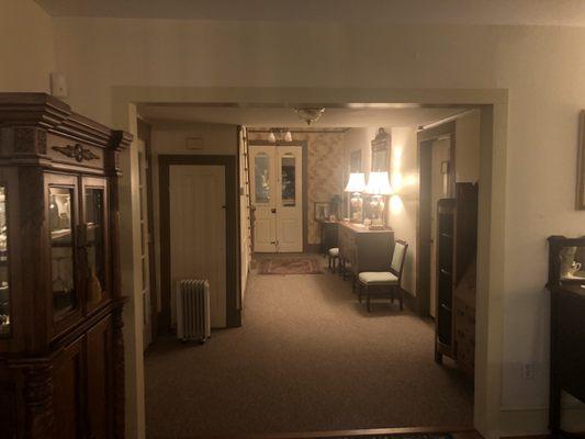 The hall in the second B& B