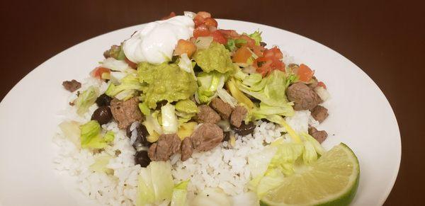 Steak Burrito Bowl