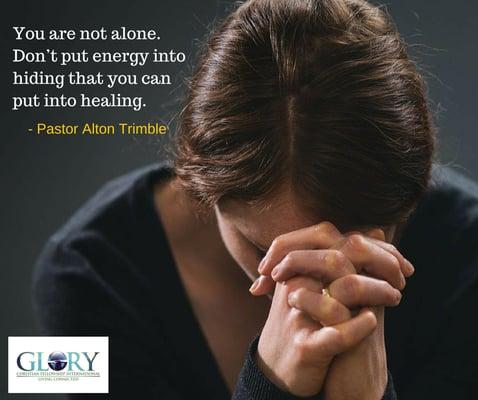 You are not alone.
  
  #God #Carson #church