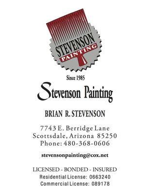 Stevenson Painting