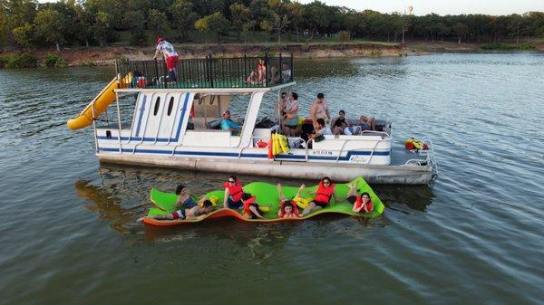 Our double decker party boat!