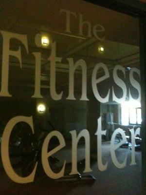 Good size fitness center on location